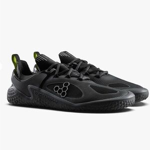 VIVOBAREFOOT Mens MOTUS STRENGTH Casual Shoes (Obsidian) Size 11 Black Barefoot